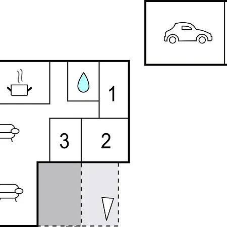 Сasa de vacaciones 3 Bedroom In Tranekær
